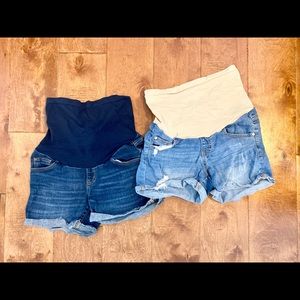 Maternity shorts
